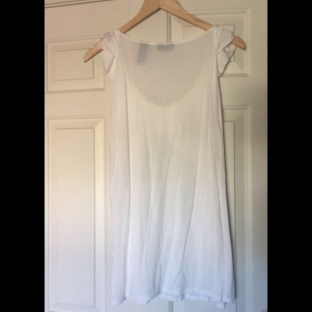 White large New York and company blouse - Picture 3 of 4